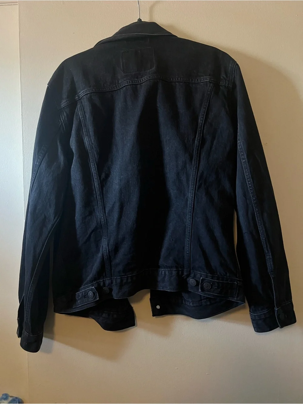 Levi's Black Denim Trucker Jacket - Men's - Picture 3 of 3